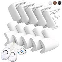 HAPPY CHLEA ® Protector de Esquinas para Bebes y Niños- Espuma Suave Protectores de Seguridad para Mesas Esquina…
